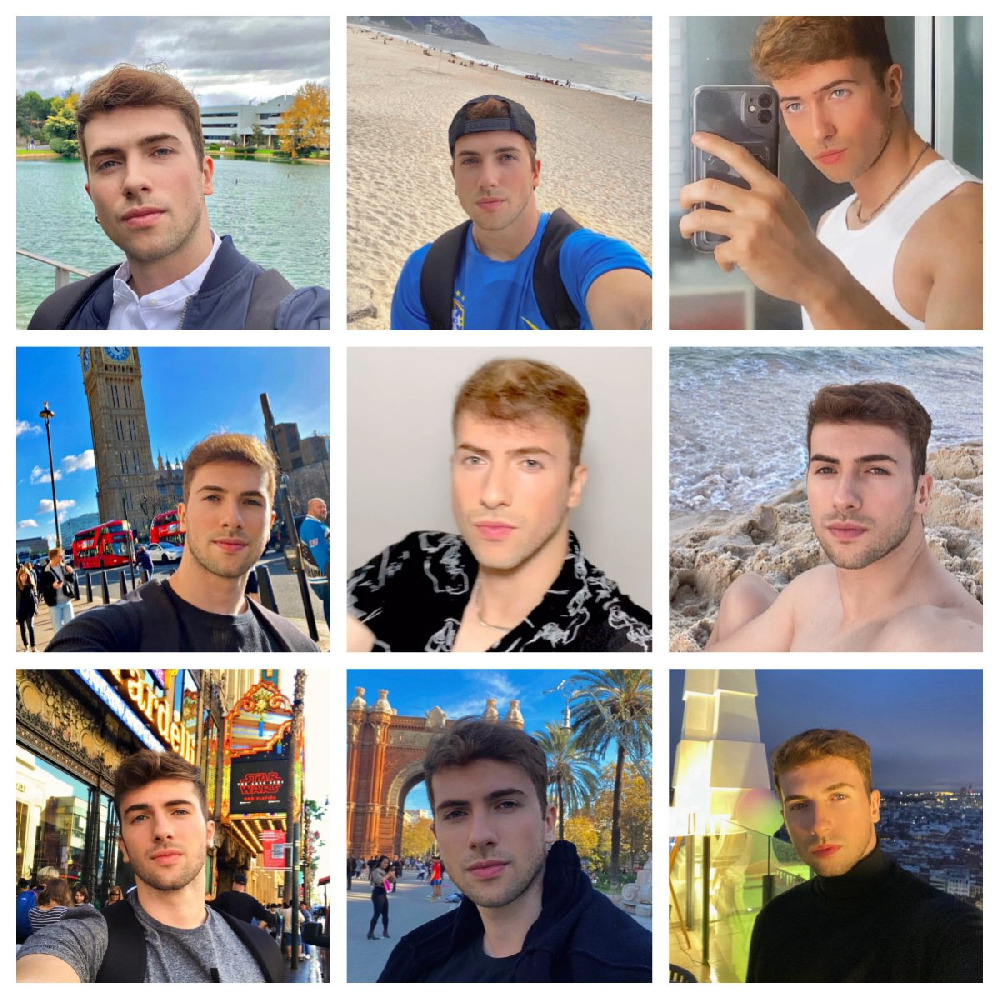 (编号ssn15)  欧美 男子 日常 生活  聚会 旅游 自拍 822张照片视频15个（带ig）