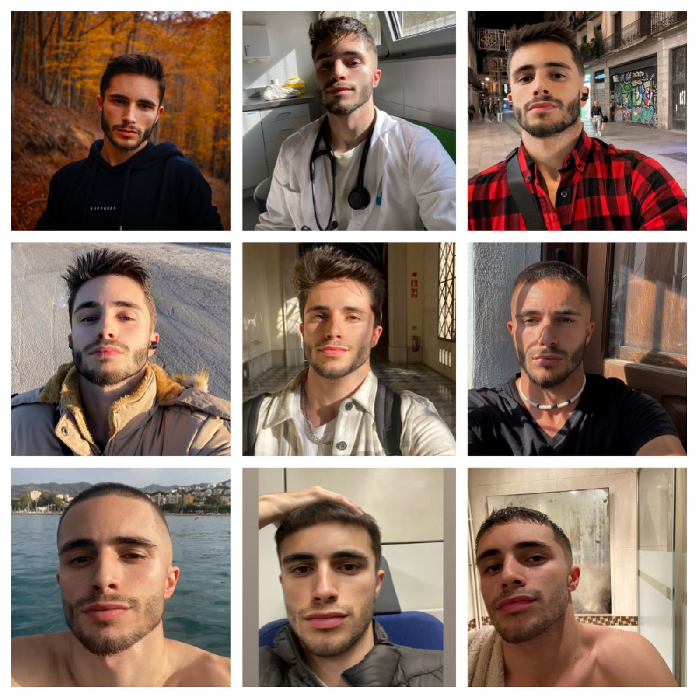 (编号ssn19)  欧美 男子  日常 旅游 生活  工作 自拍 1146张照片视频72个（带ig）