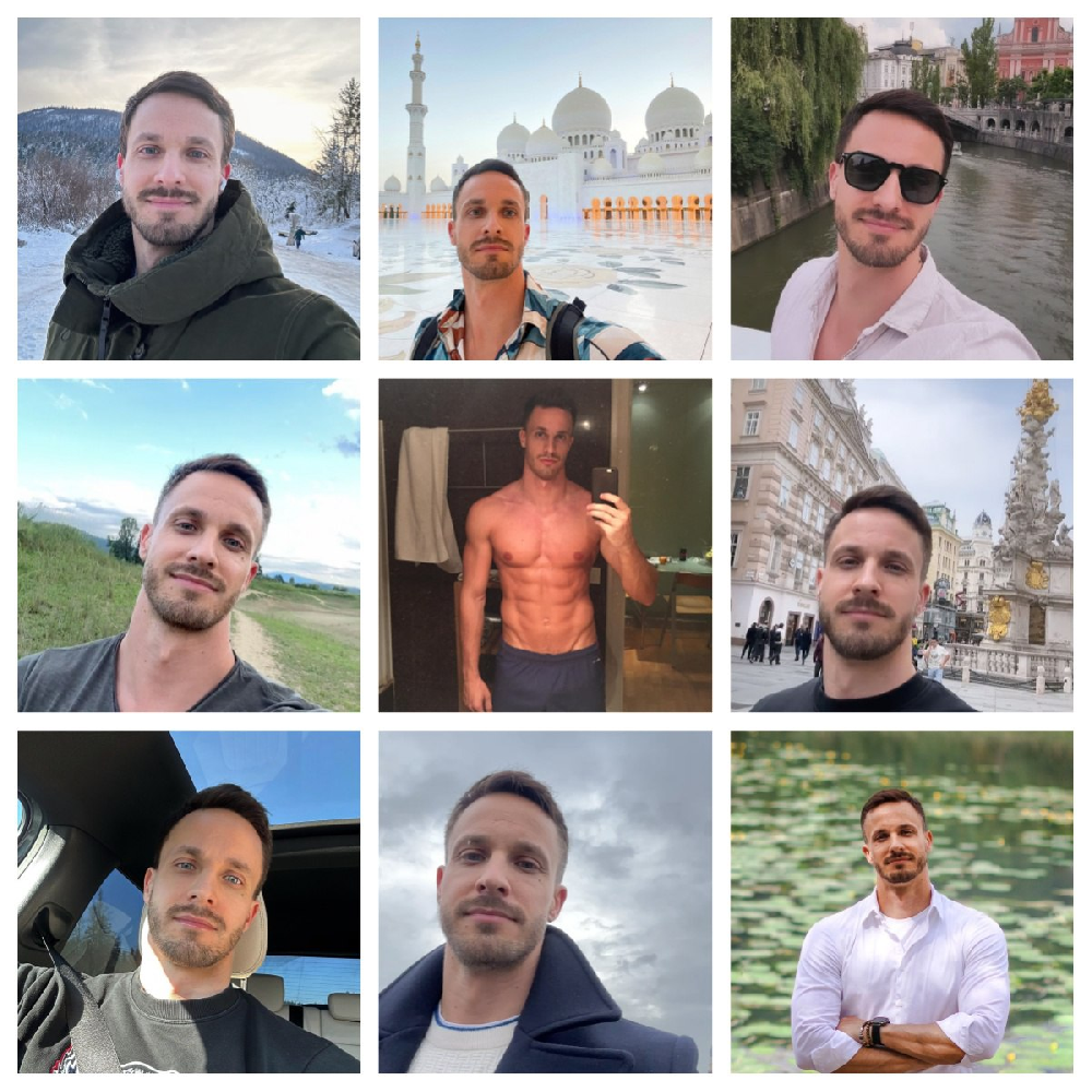 (编号ssn23)  欧美 男子 日常 旅游 生活 健身 自拍多1323张照片视频218个（带ig）