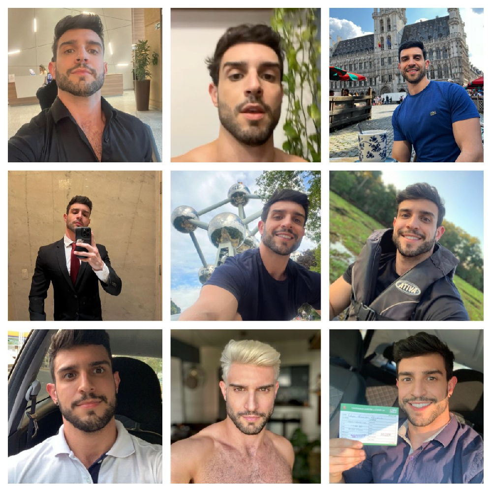 (编号ssn36)  欧美 男子 日常 生活  旅游 自拍  517张照片视频36个（带ig)