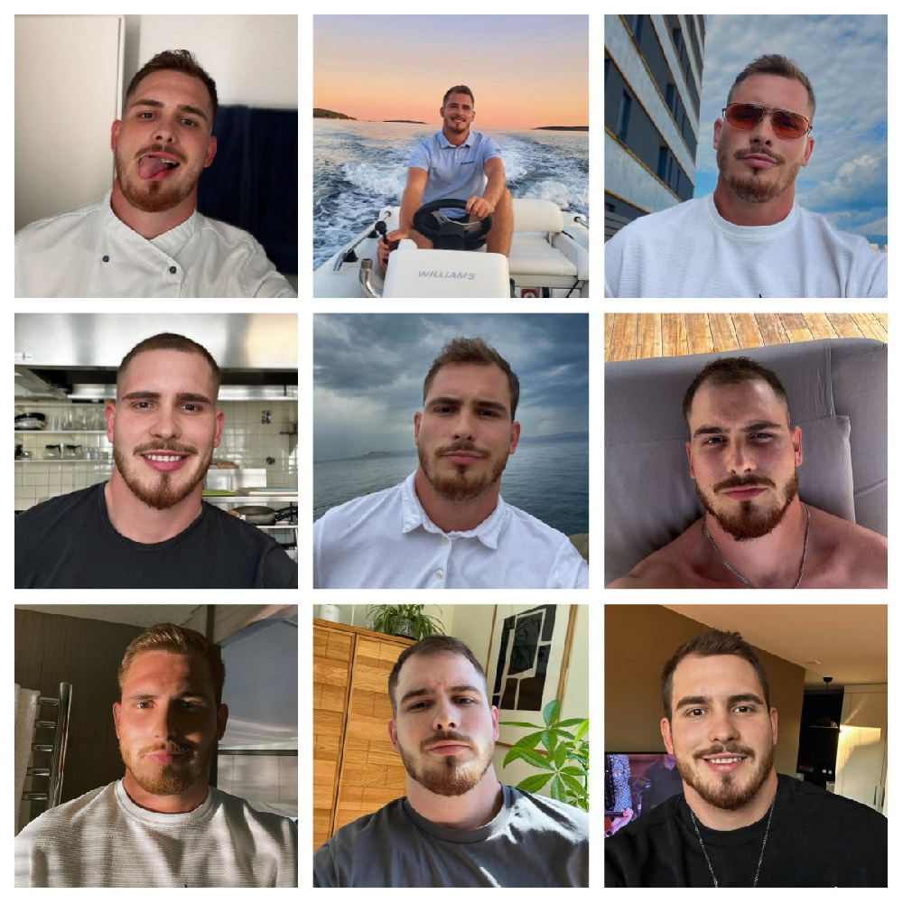 (编号ssn41)  欧美 帅气男性  肌肉男 日常 生活 旅游 出海游玩 车内自拍 自拍多 687张照片视频34个（带ig)