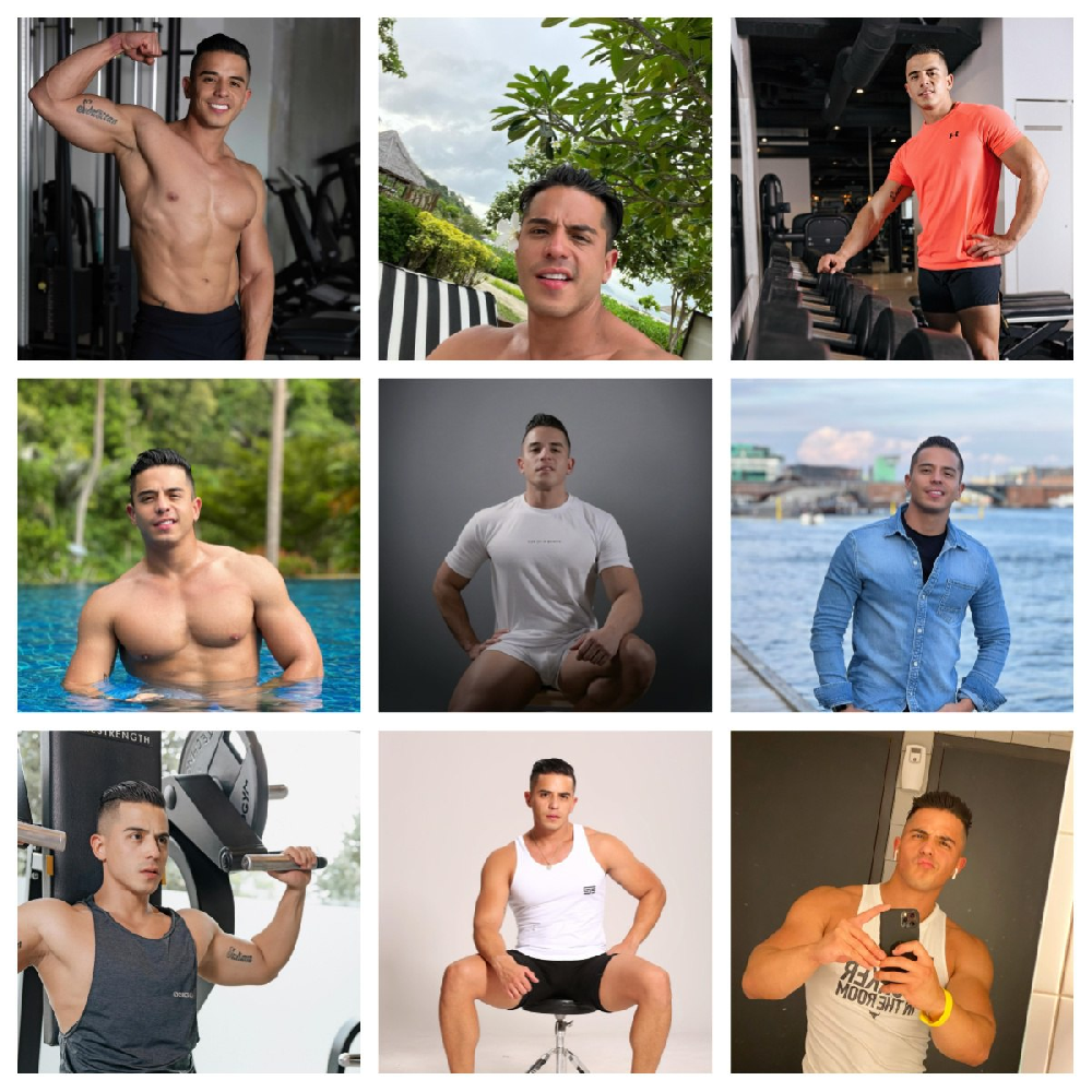 (编号ssn45)   #荷兰 欧美男子 教练 日常 工作 生活 旅游 健身 自拍 725张照片视频126个（带ig)