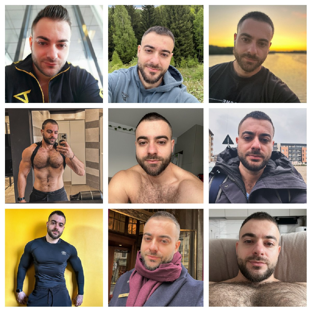 (编号ssn53)   欧美 宝爸 日常 生活 旅游 健身 自拍多 791张照片视频87个（带ig)