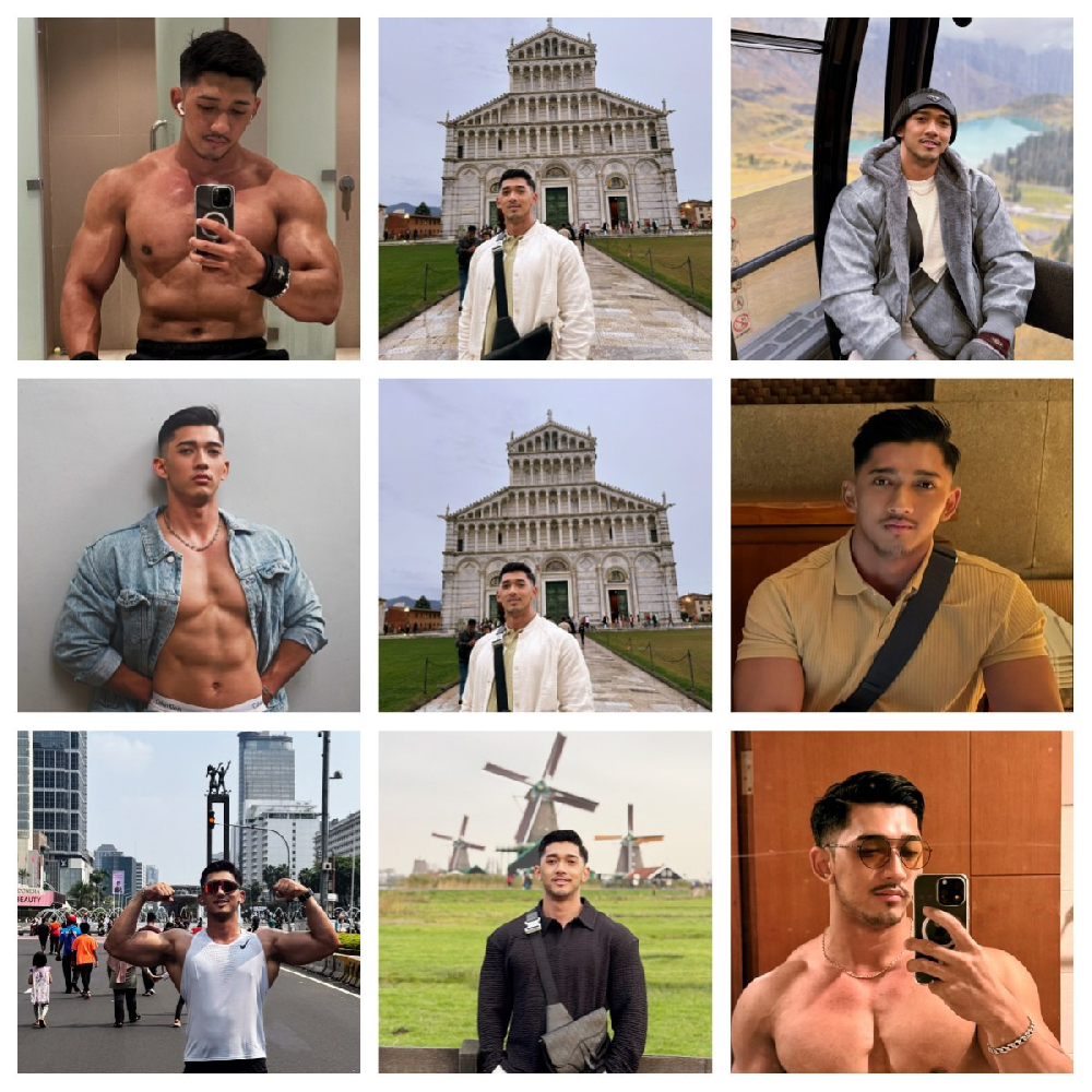 (编号ssn54)   欧美 男子 日常 生活 旅游 健身 自拍 视频基本健身 410张照片视频106个（带ig)