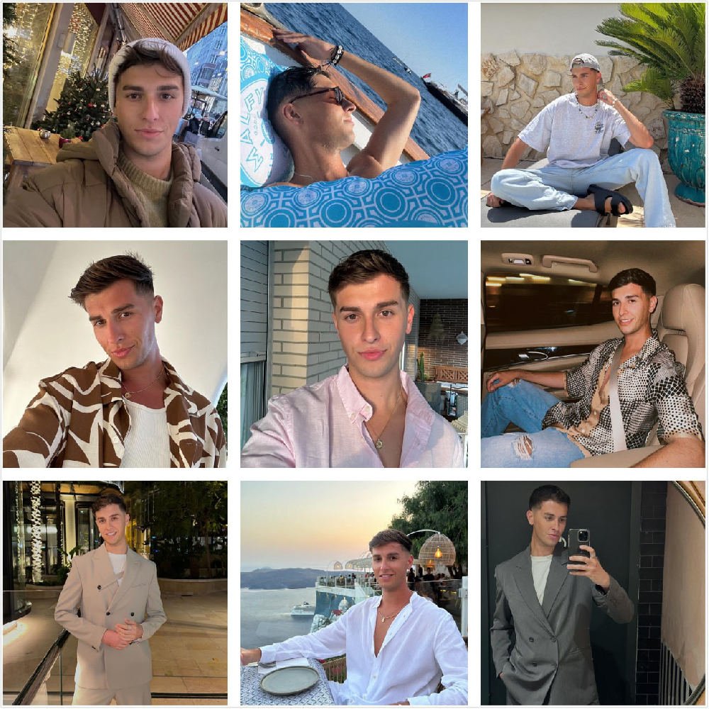 tb08 #法国    年轻富豪帅哥   生活日常   旅游多   自拍多   900张照片   89个视频 带博主ig    后期可更新