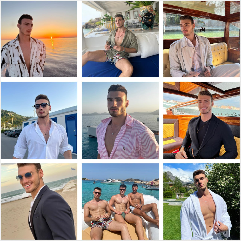 tb10 #意大利    成熟帅哥    企业家   生活日常   健身   腹肌   朋友聚会   旅游   单人照多 530张照片   9个视频 带博主ig   后期可更新