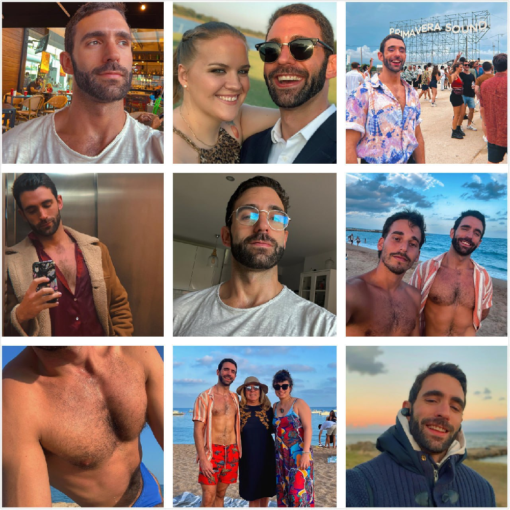 tb29 #西班牙    成熟男    生活日常    朋友聚会    旅游   自拍 #适合虚拟视频 856张照片    85个视频 带博主ig    后期可更新