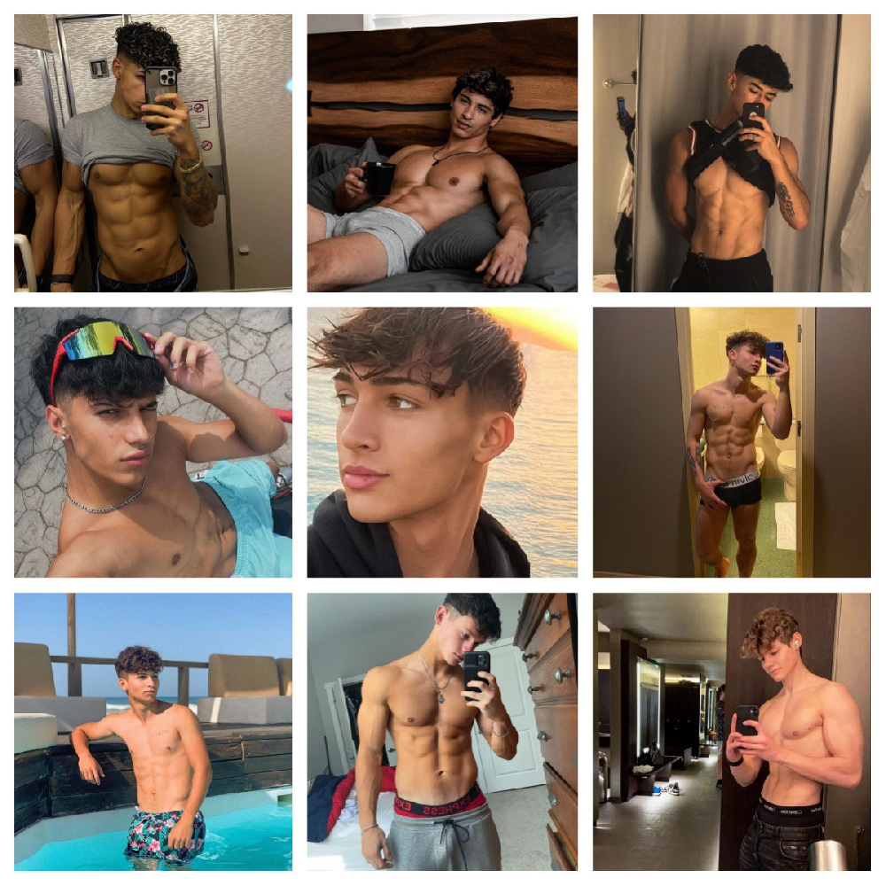 (编号pp13)  #美国 日常 生活 健身 同性 自拍多 455张照片48个视频 带博主ig  后期可更新