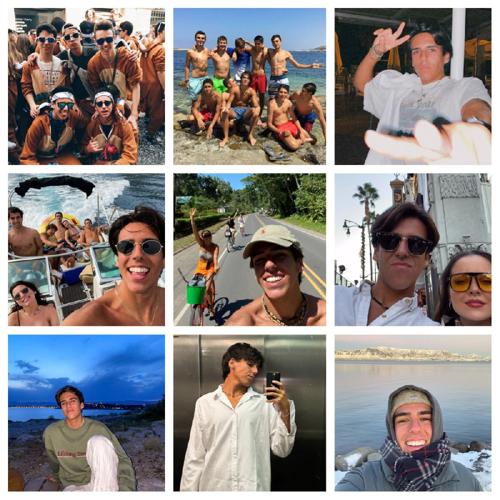 (编号pp15)  #西班牙 日常 生活 旅游 聚会  自拍 1406张照片185个视频 带博主ig  后期可更新