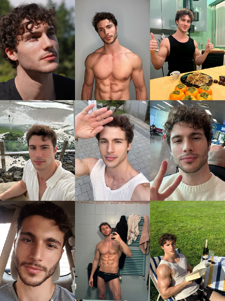 编号UK02  #英国 黑人合照 居家 职业画师 旅游 海边 腹肌 生活日常  朋友合照 照片878张  视频137个