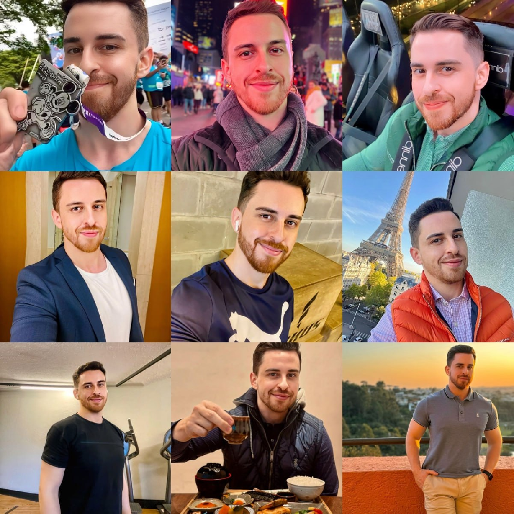 编号UK33 生活日常🌟🌟🌟🌟 #法国 运动 马拉松 阳光 适用于成功人士人设 高级总统房  旅游 风景  生活日常 照片484张 视屏10个 （带IG）