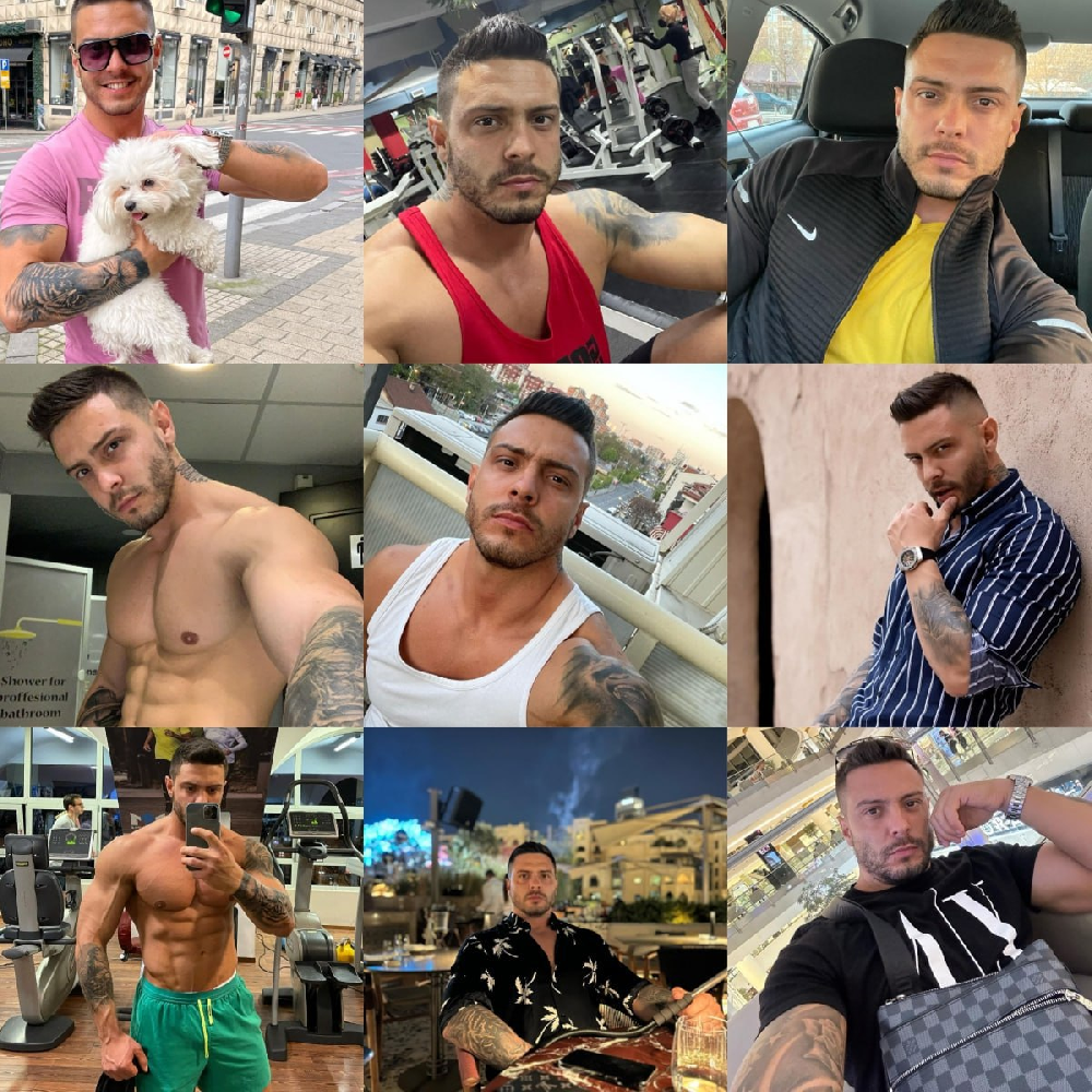 编号UK52 自拍🌟🌟🌟🌟 #意大利 健身 肌肉 生活场景丰富 旅游 风景  生活日常 照片1110张 视屏288个 （带IG）