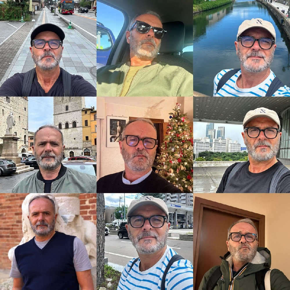 编号UK67 生活日常🌟🌟🌟🌟 #意大利 全球旅游 大叔 自拍多 聚会 旅游 风景 生活日常  照片2007张 视屏153个 （带IG）