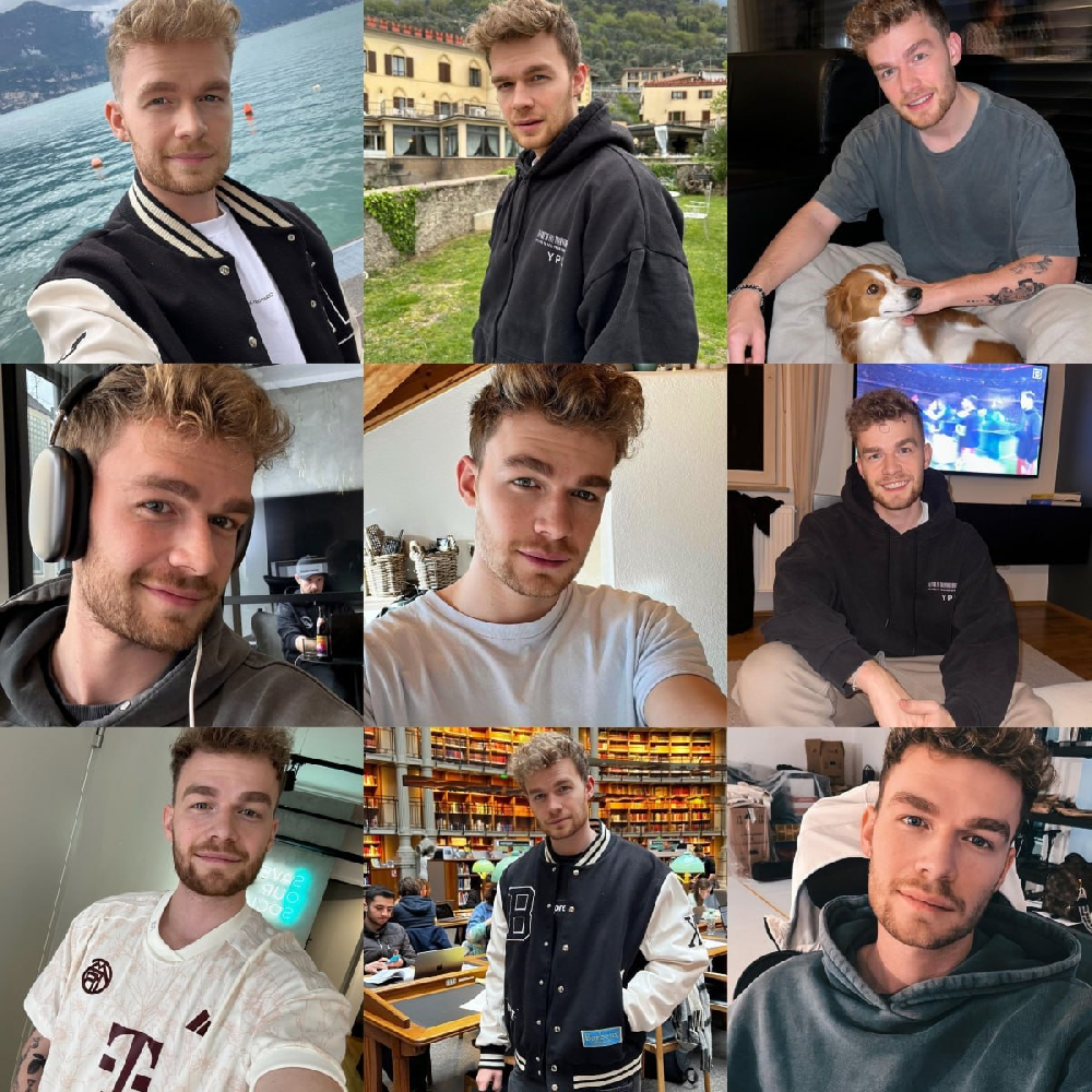 编号UK68 生活日常🌟🌟🌟🌟 #德国 定居 #菲律宾 生活场景丰富 年轻 帅哥  自拍多 聚会 旅游 风景 生活日常  照片2038张 视屏117个 （带IG）