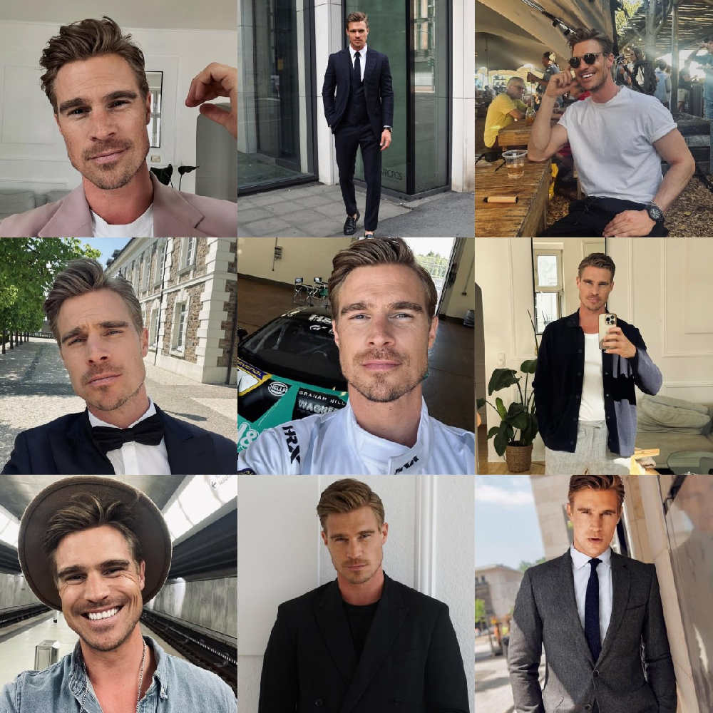 编号UK152 生活日常🌟🌟🌟🌟 #美国 职业 赛车手  正装 自拍多 生活场景丰富   聚会 旅游 风景 生活日常  照片522张  视屏6个 （带IG)