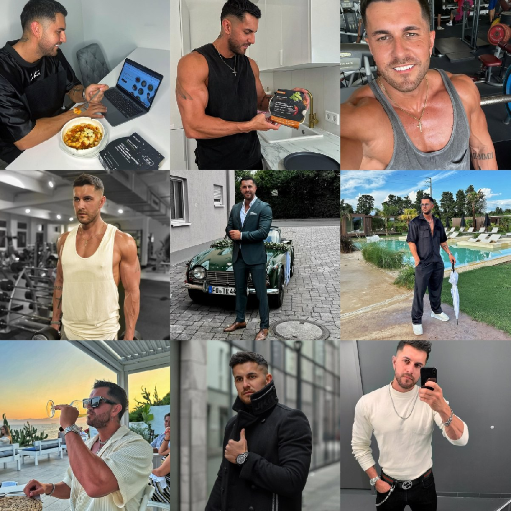 编号UK164 生活日常🌟🌟🌟🌟 #美国 职业 健身教练 肌肉 居家 生活场景丰富   聚会 旅游 风景 生活日常  照片705张  视屏54个 （带IG)