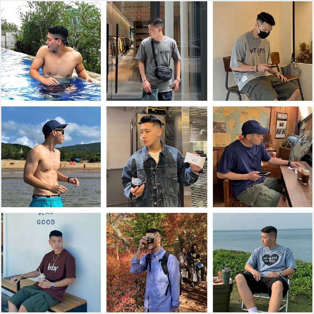 （编号sg03）  #台湾 年轻帅哥 日常分享 健身 腹肌 美食    自拍314张照片视频12个《带博主ig   后期可更新》