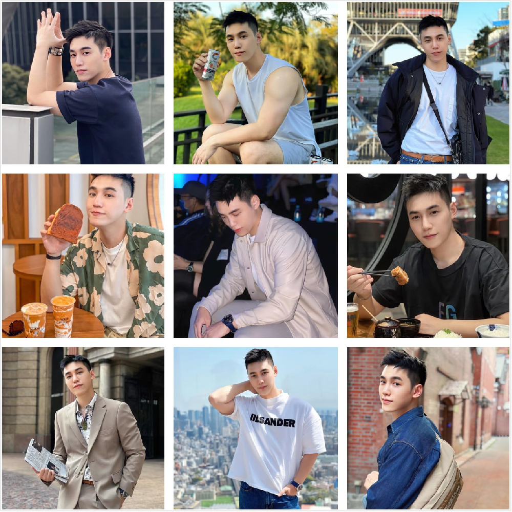 （编号sg10）  #台湾   年轻帅哥 工作生活日常  旅游   美食 运动健身 自拍多464张照片9个视频《带博主ig 后期可更新》