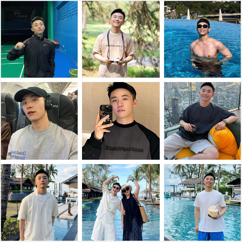 （编号sg14）  #上海 富二代帅哥 生活日常 他拍照片多 旅游多981张照片4个视频《 带博主ig   后期可更新》