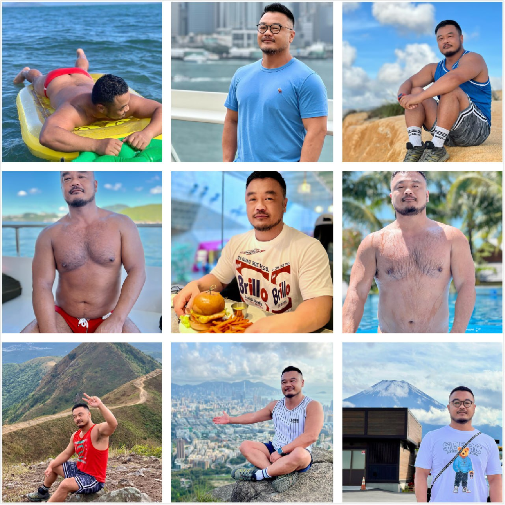 (编号sg35)  #香港   中年大叔   生活日常    美食   健身   旅游    爬山    自拍多 779张照片    25个视频 带博主ig   后期可更新