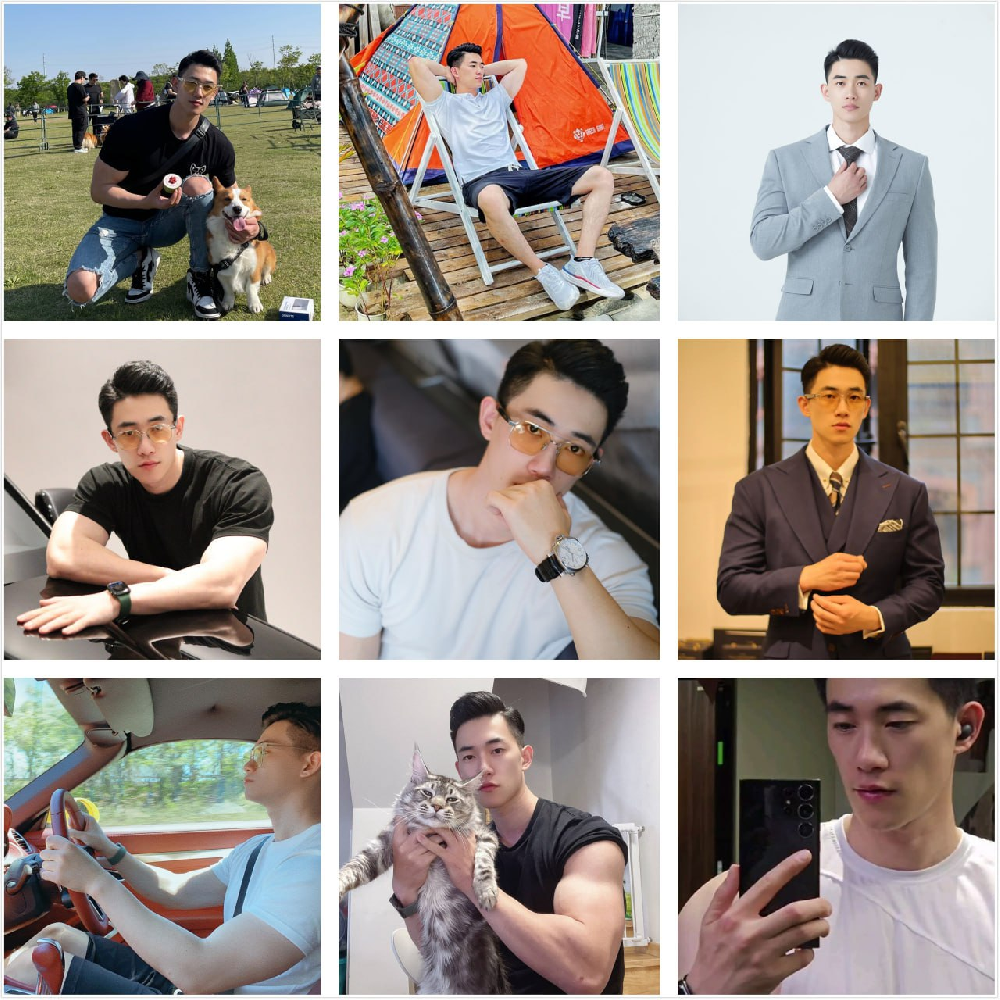 sg55 #上海    腹肌帅哥男   生活日常   美食下午茶      豪车   运动健身   旅游多   自拍多 1571张照片   117个视频 带博主ig   后期可更新