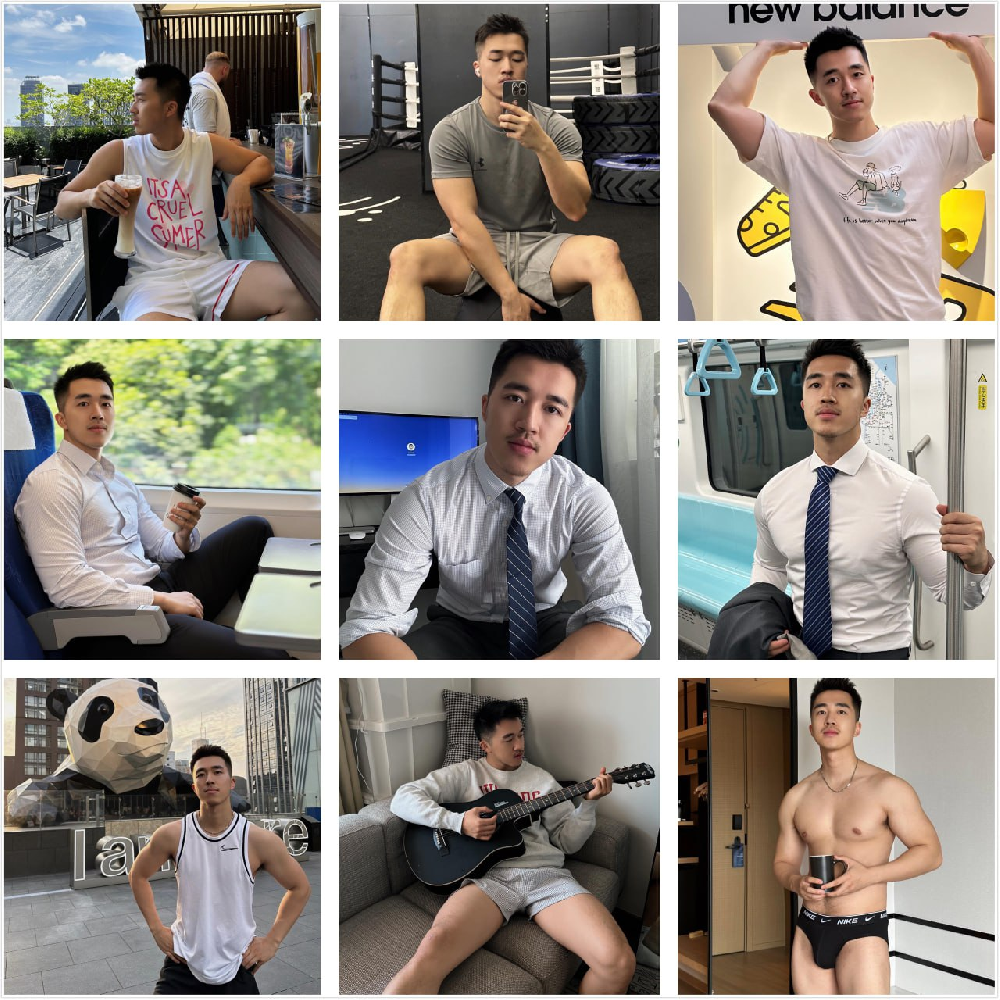 sg80 #证件 #国内    上海   轻熟帅哥   生活日常    职业装       运动锻炼   旅游   自拍   1682张照片   44个视频 带博主ig   后期可更新