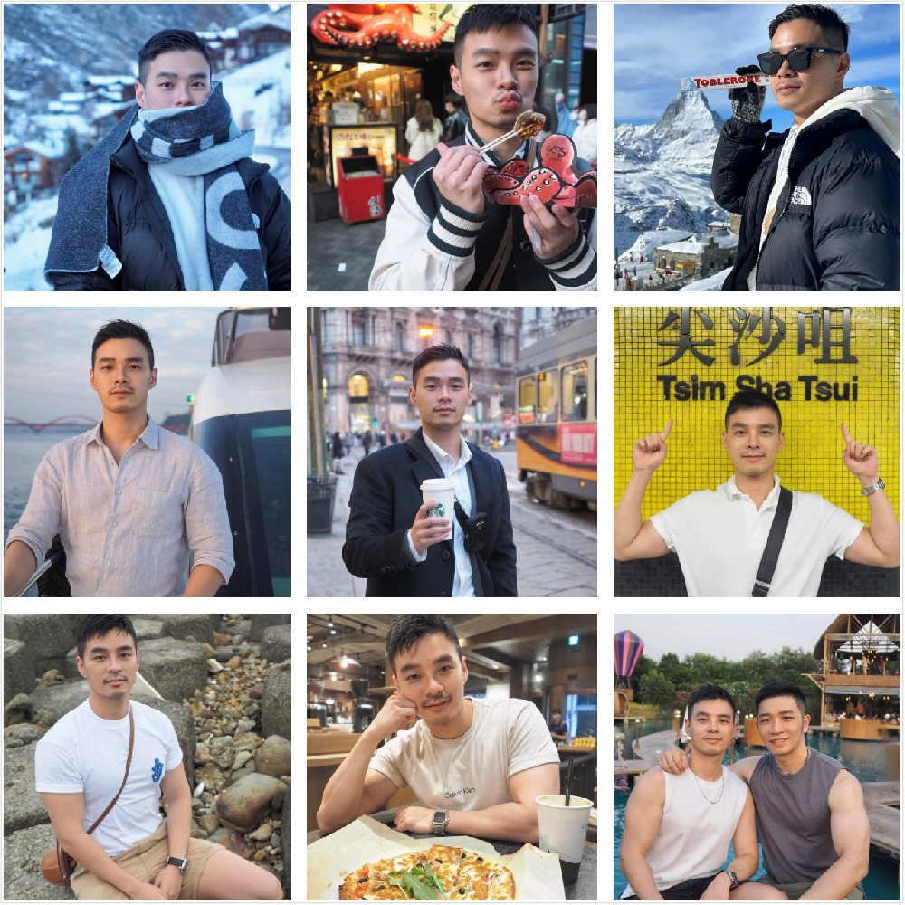 sg85 #台湾    年轻帅哥    生活日常    朋友聚会    旅游   爬山   自拍 1070张照片   8个视频 带博主ig   后期可更新