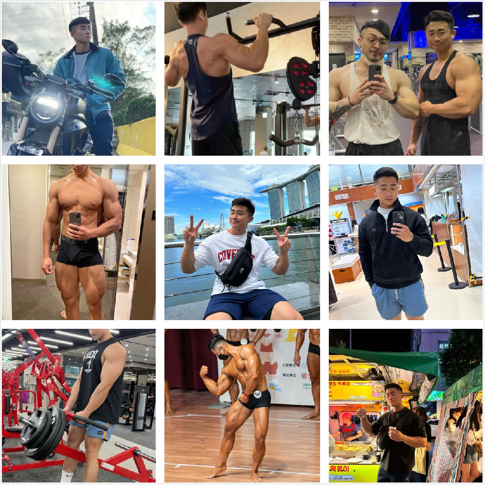 sg86 #台湾    年轻帅哥    健身教练    生活日常   比赛   健美照 411张照片    42个视频 带博主ig    后期可更新
