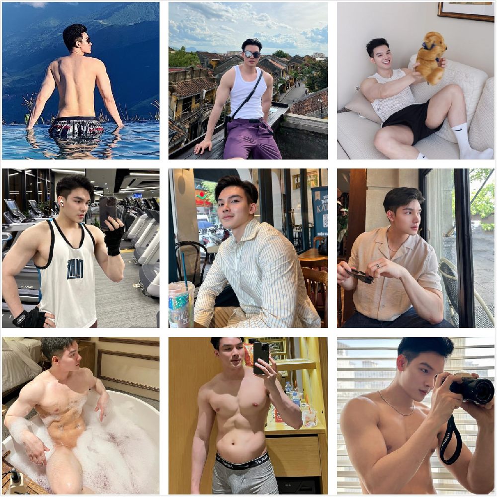 sg90 #越南     腹肌帅哥    生活日常   运动健身    腹肌照    旅游   自拍 332张照片    27个视频 带博主ig   后期可更新