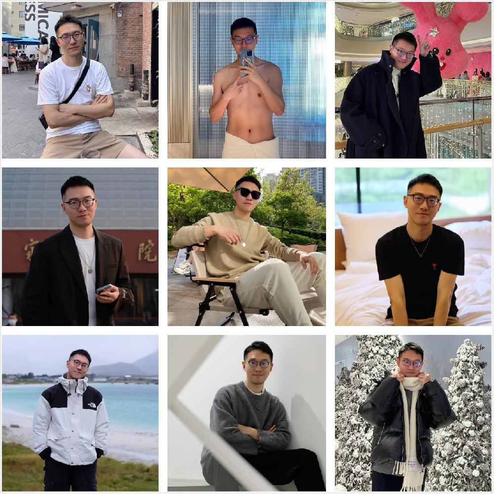 sg110 #证件 #国内    轻熟男帅哥    生活日常  旅游多    单人照多  1749张照片     8个视频 带博主ig   后期可更新