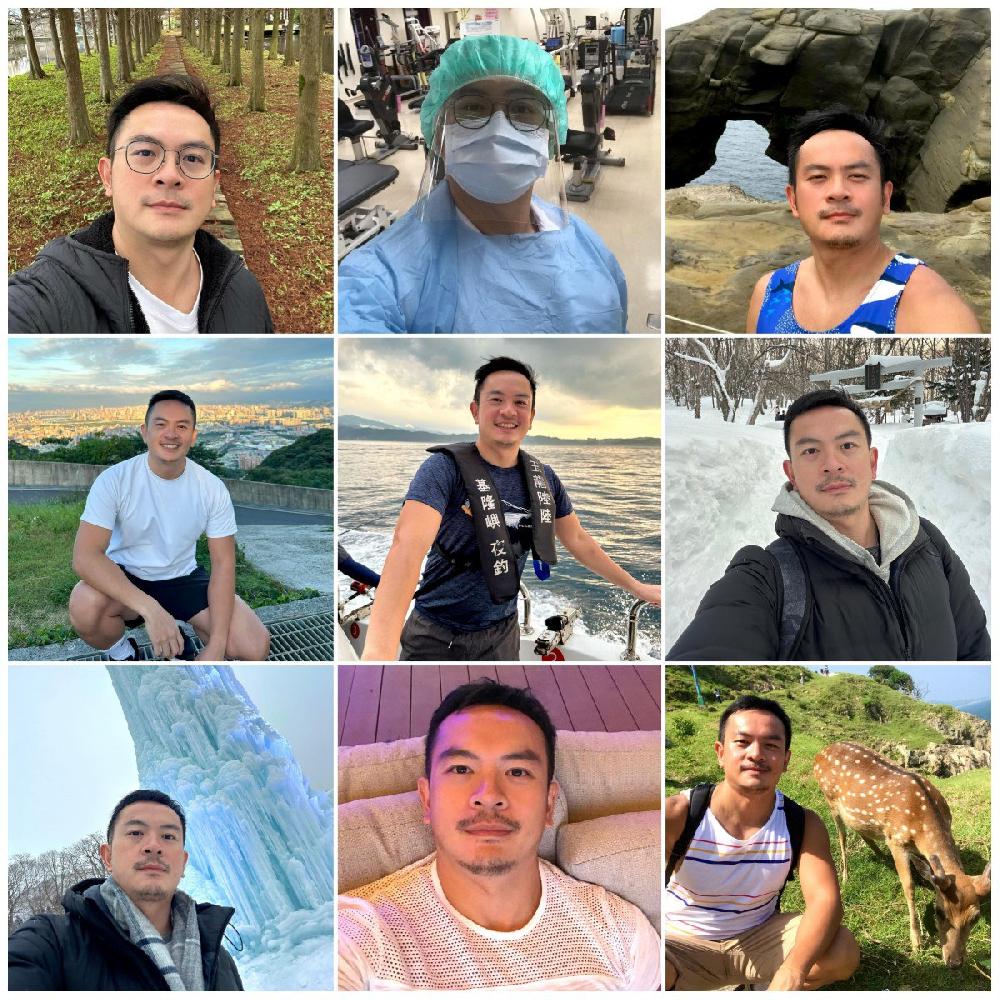 （编号pk39）  #台湾 男子 日常 生活 旅游 自拍 2574张照片134视频 带博主ig  后期可更新