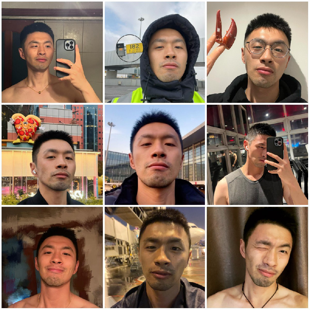 （编号pk46）  #国内 男子 日常 生活 旅游 自拍 健身 713张照片38视频 带博主ig  后期可更新