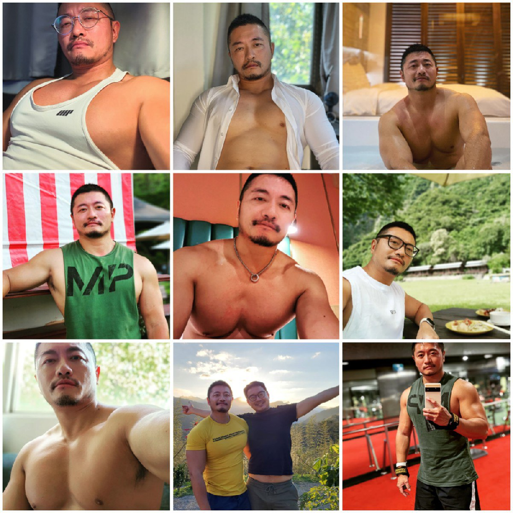 （编号pk47）  #台湾 男子 日常 生活 自拍 健身 1118张照片86视频 带博主ig  后期可更新