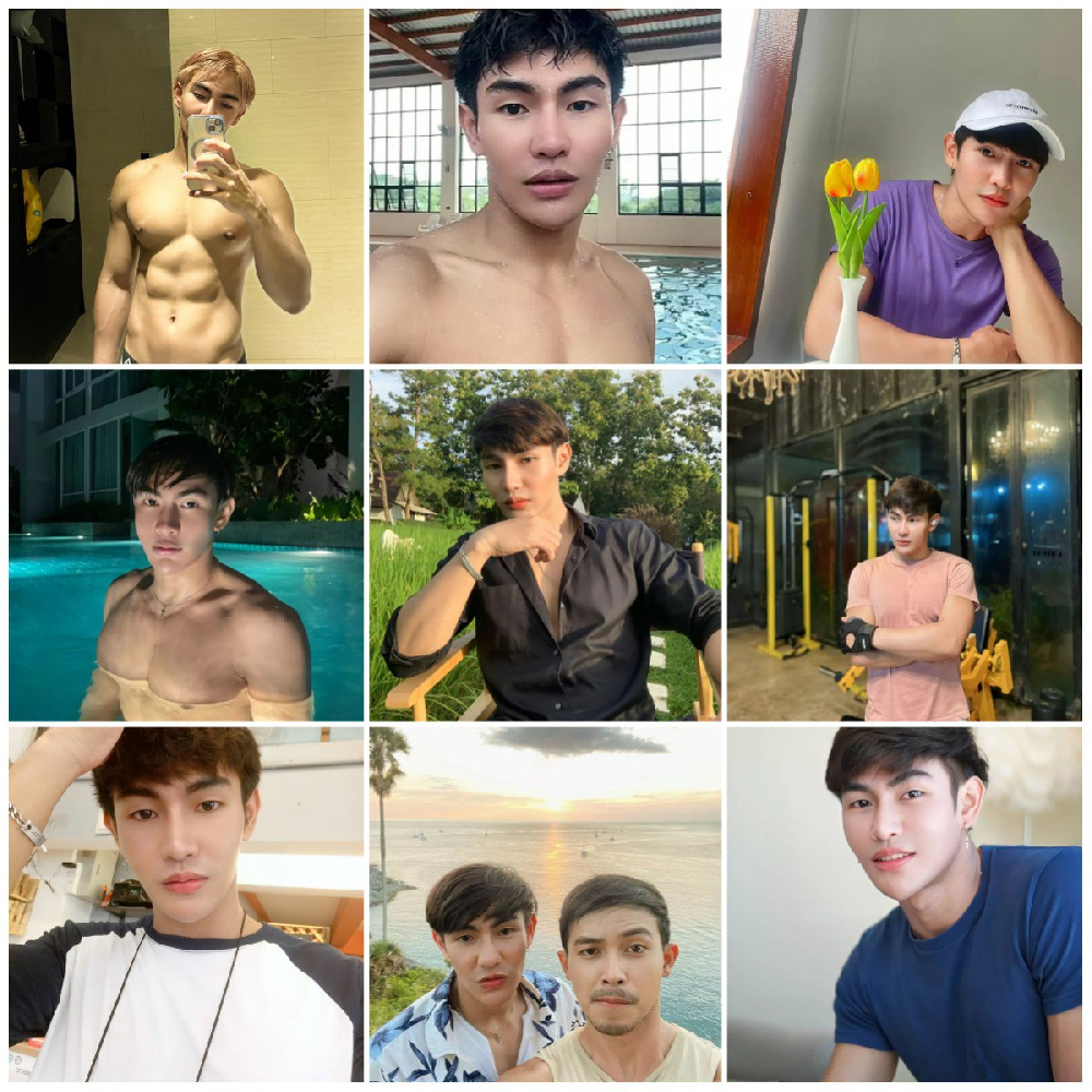 （编号pk59）  #泰国 男子 日常 生活 健身 自拍 旅游 1794张照片70视频 带博主ig  后期可更新