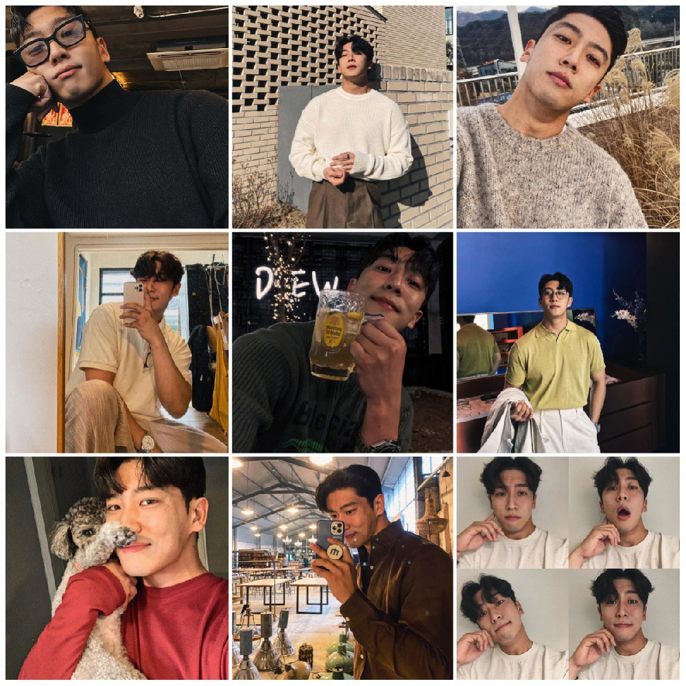 （编号pk63）  #韩国 男子 日常 生活 旅游 模特 1203张照片20视频 带博主ig  后期可更新