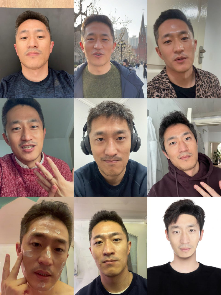 编号1ZS07  #证件  #国内 《合适虚拟视频》视频里会讲中英韩文 旅游 居家 生活日常  《证件照》 照片452张  视频242个   （带ig）