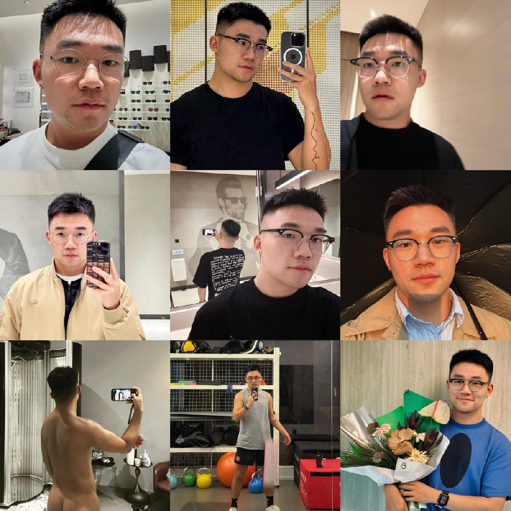 编号ZS44 #国内 腹肌 健身 阳光 旅游 运动 风景 生活日常 照片653张  视频6个（带IG）