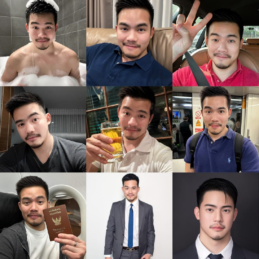 编号ZS50  #泰国 手举证件居多后期可P其他手持 正装 旅游 健身 风景 生活日常 《证件照》照片837张 视屏110个（带IG）