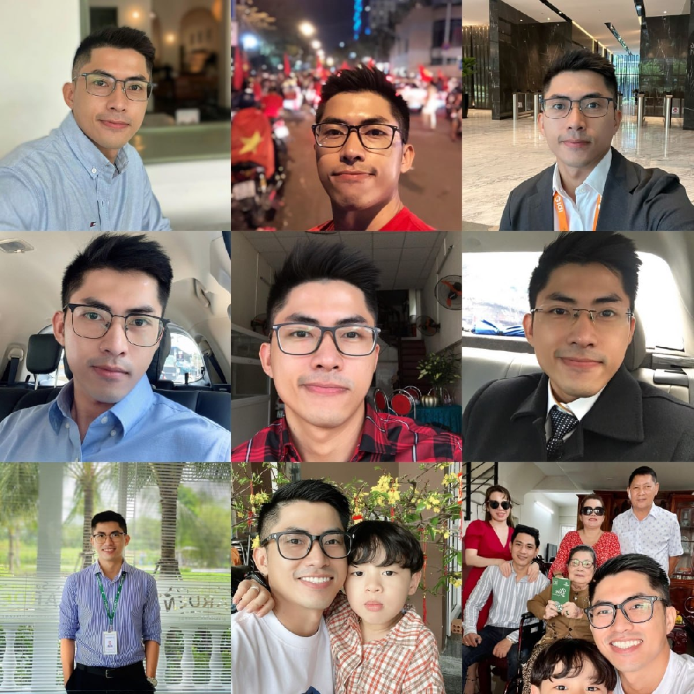 编号ZS52  #越南 职业 白领 宝爸 马拉松 聚会 家人合照 旅游 风景 生活日常 《工作证》 照片892张 视屏29个 （带IG）