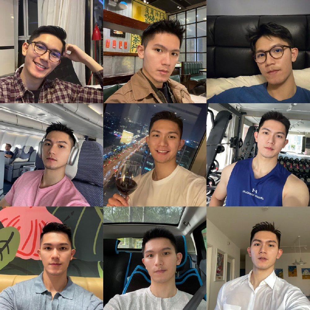 编号ZS67 #国内 阳光 帅哥 正装 健身 自拍多 旅行 风景 生活日常  照片1545张 视屏15个 （带IG）