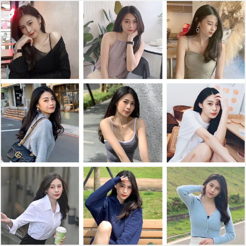 （编号mn38）  #台湾 模特美女 工作生活日常 外拍  美食   泳装 适合做写真706张照片12个视频《带博主ig 后期可更新》