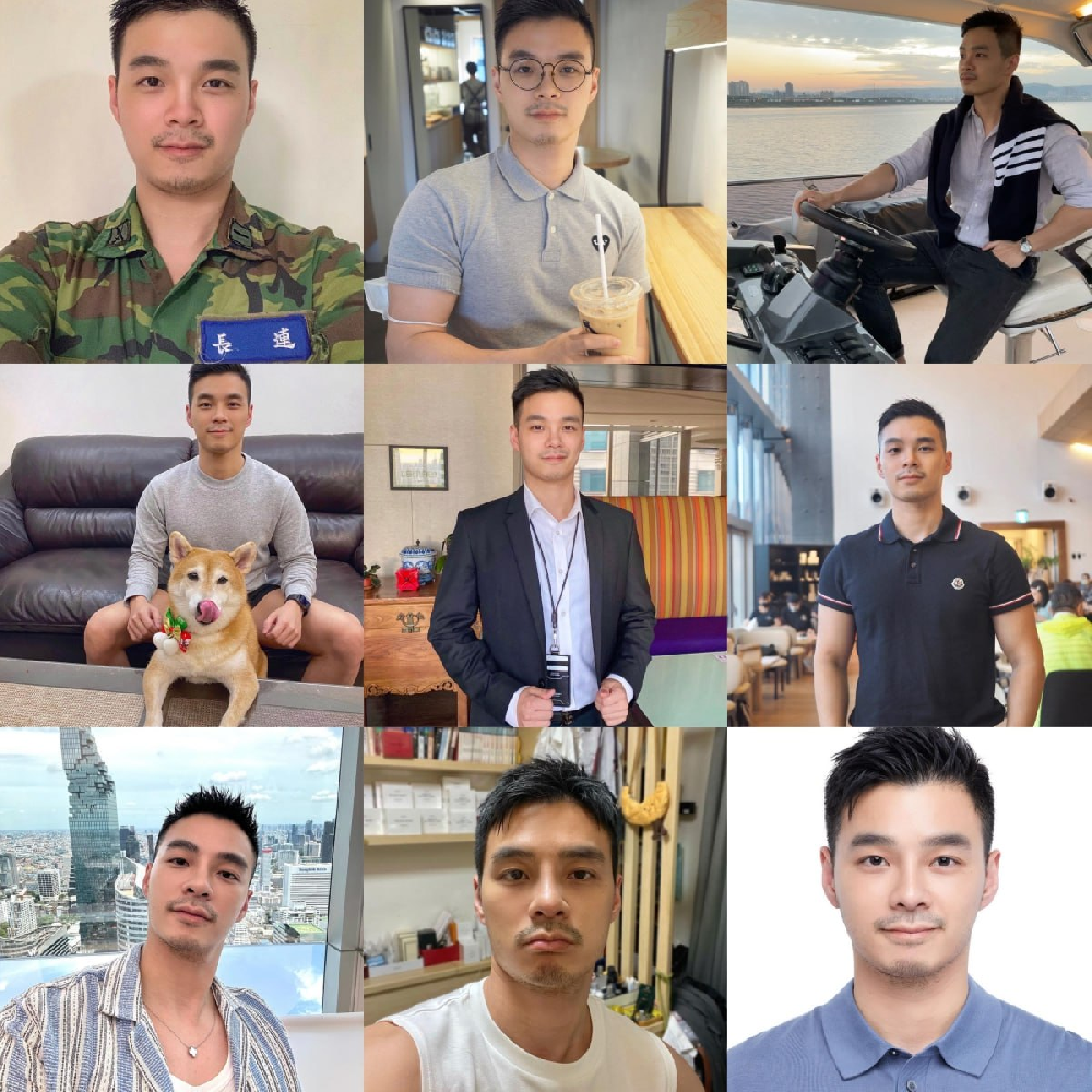 编号ZS79 #证件  #台湾 军人 正装 健身 商务 生活场景丰富 奢侈品 旅游 风景 生活日常 《证件照》照片1328张 视屏14个 （带IG）