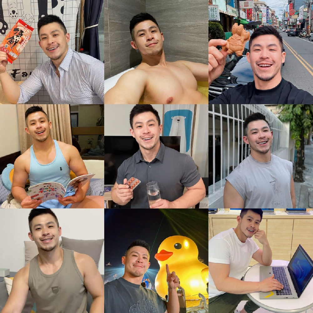 编号ZS81 #证件 #台湾 生活场景丰富 泳池 腹肌 健身 旅游 风景 生活日常 照片2250张 视屏144个 （带IG）