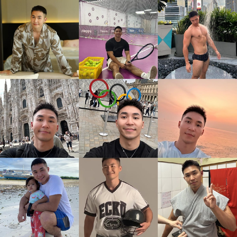 编号ZS91  #国内 棒球 泳池 腹肌 宝爸 聚会 旅游 风景 生活日常  照片763张 视屏11个 （带IG）