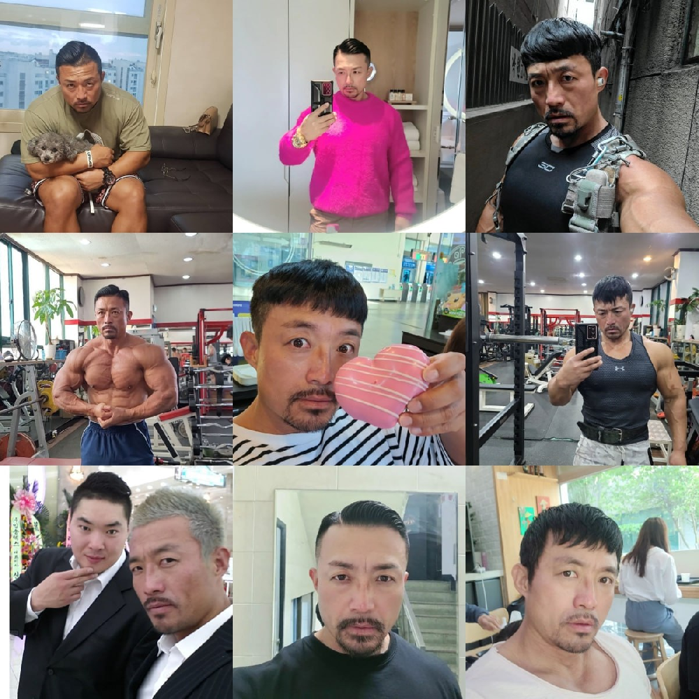 编号ZS111 #韩国 职业 教练  健身 腹肌 旅游 风景 生活日常 照片2277张 视屏629个 （带ig）