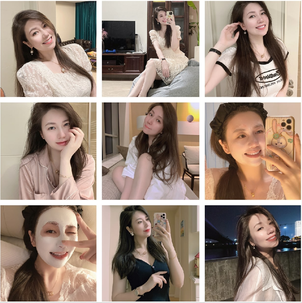 (编号FS35)  #国内 保养超好的40岁人设 日常 生活 自拍356张照片视频8个