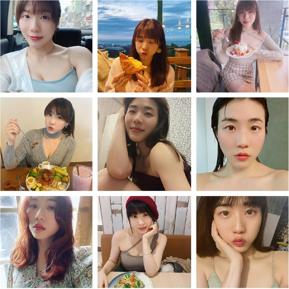 (编号1999)  #台湾 女子 生活 吃玩自拍1999张照片视频87个