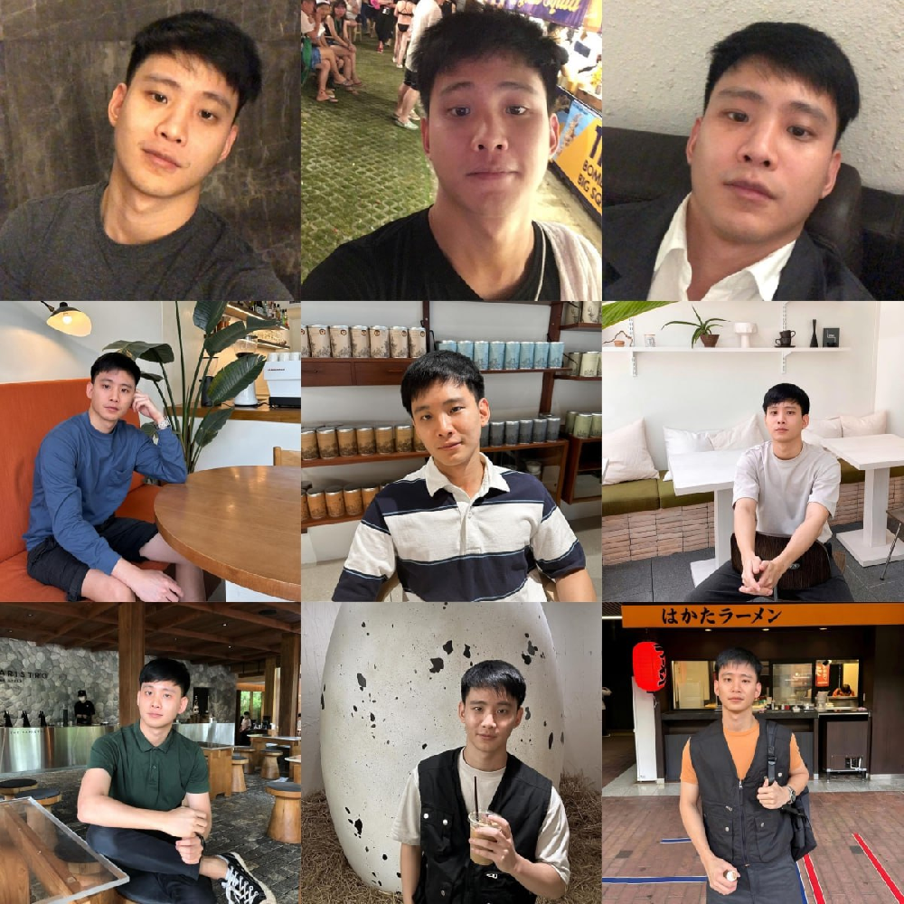 编号ZS60  #泰国 自拍 阳光 帅哥  生活场景丰富 旅游 风景 生活日常 照片975张 视屏31个 （带IG）