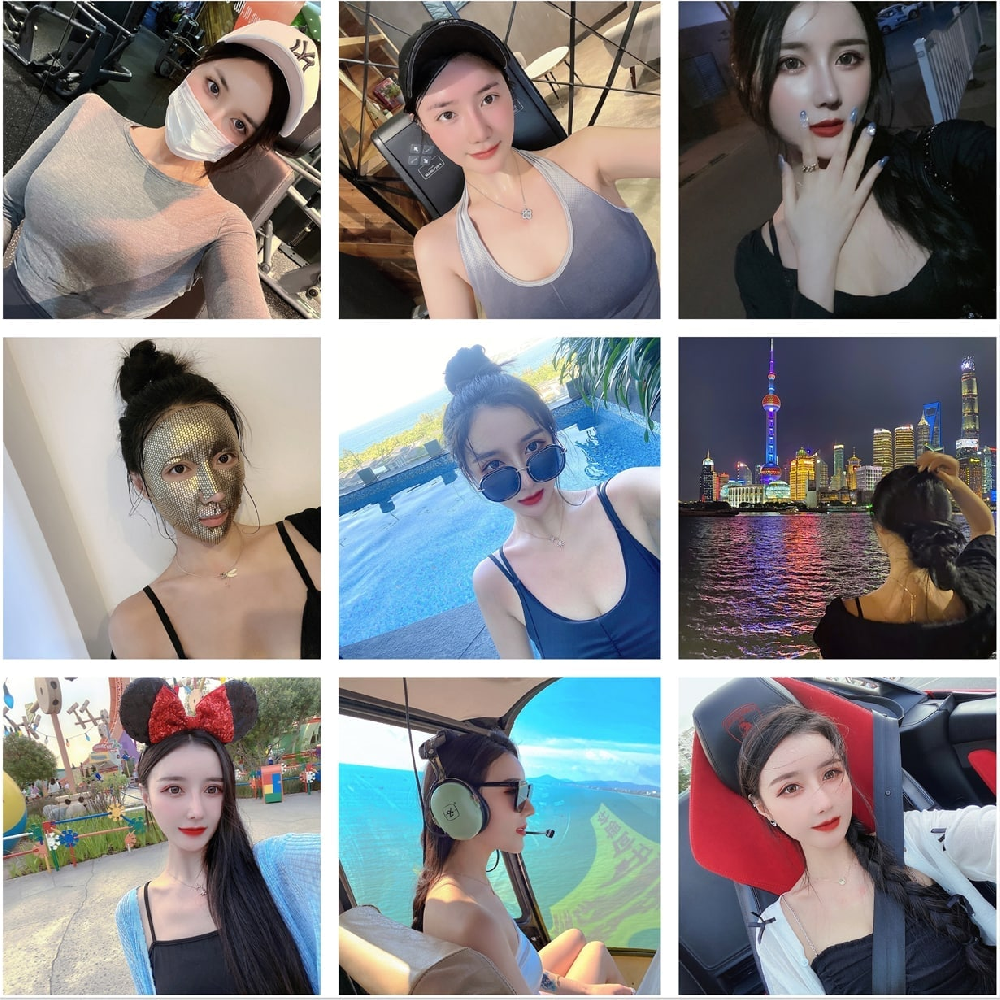 (编号HH41)  #国内 美女 生活 旅游 自拍341张照片视频5个