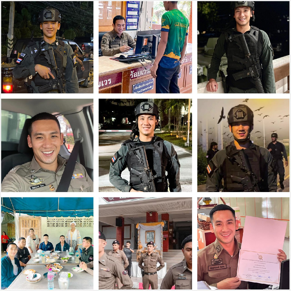 sg112 #泰国 #军人  生活日常 工作 1135张照片   264个视频 带博主ig    后期可更新